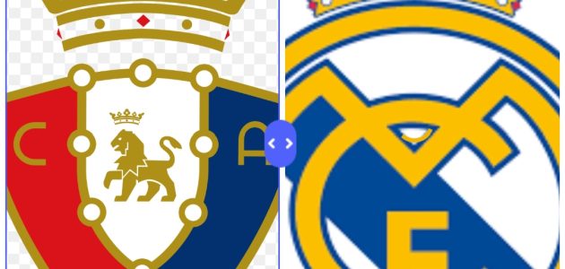 موعد مباراه بين ريال مدريد و اوساسونا 19/8/2025